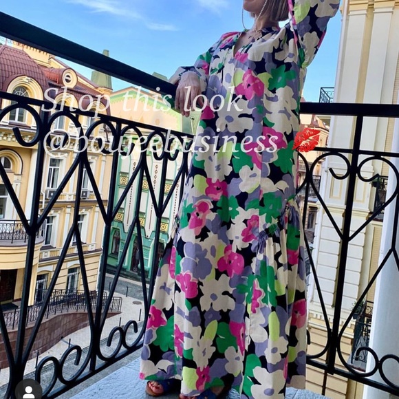 H&M Cotton Kaftan Dress - Picture 9 of 16